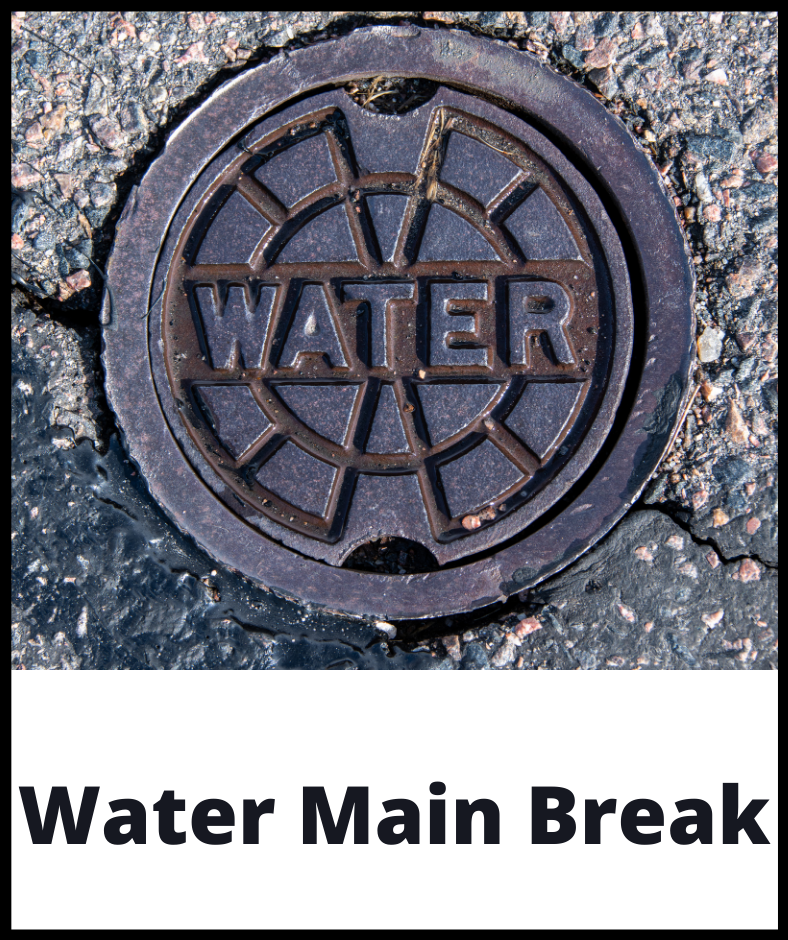 Website - Water Main Break