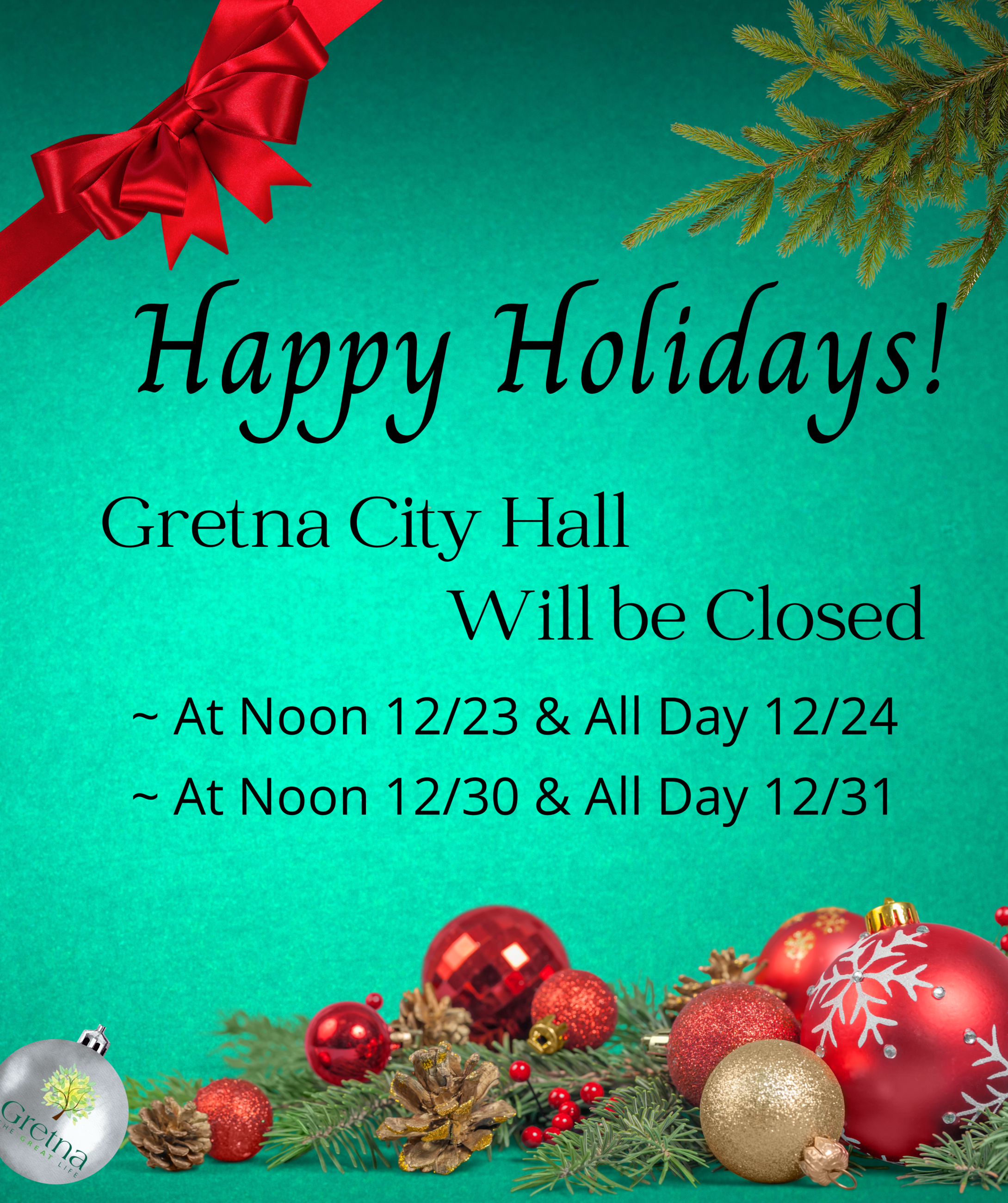 Website - 2021 Holidays