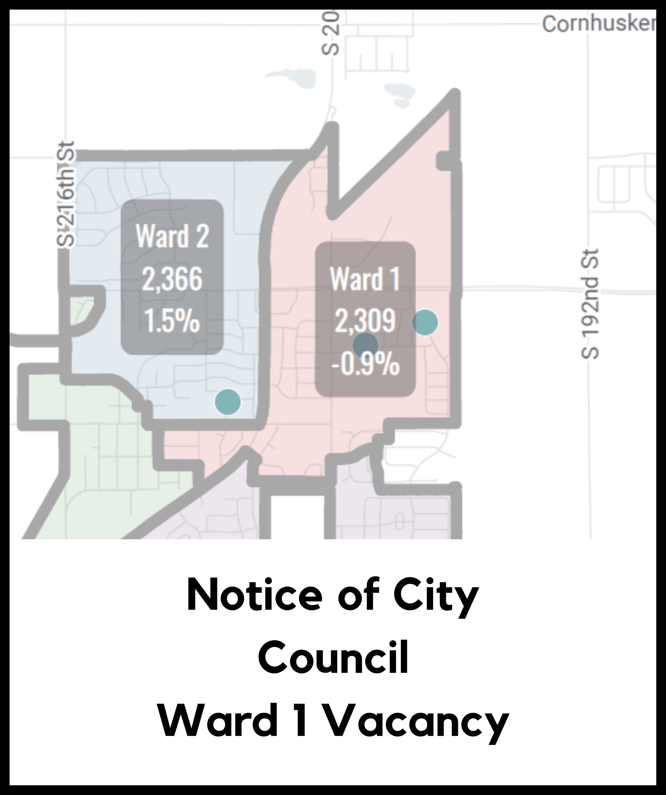 Notice of City Council Ward