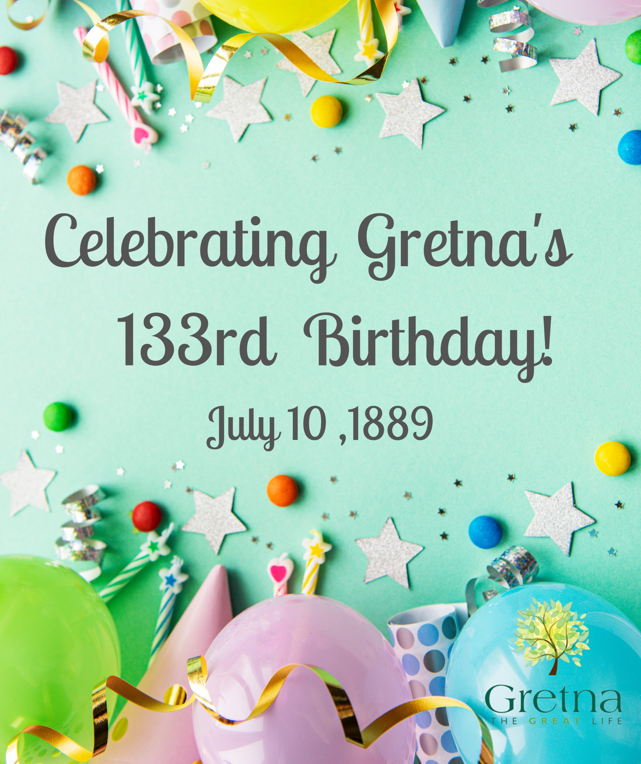 Gretna's 133rd Birthday