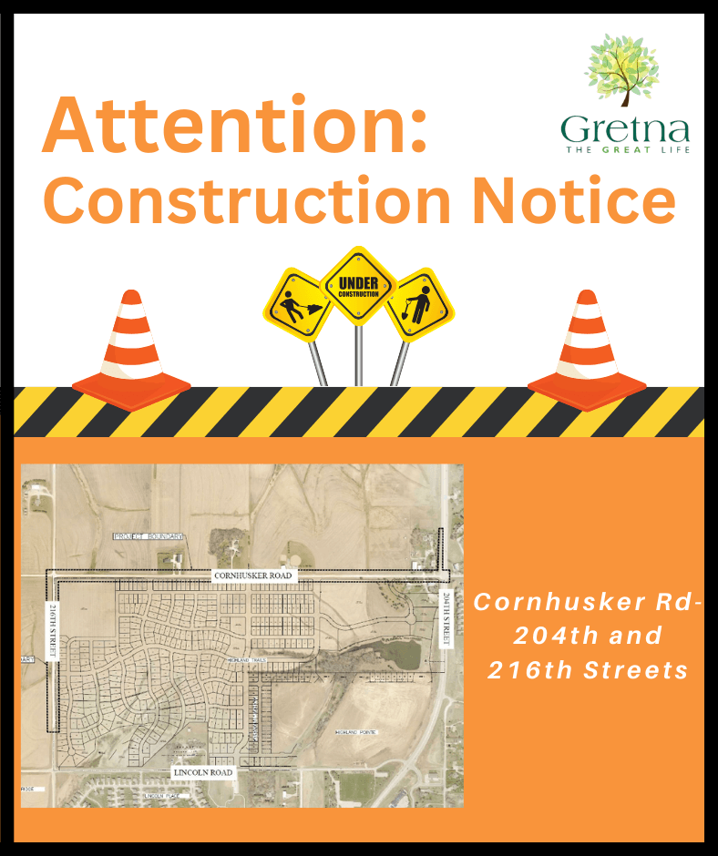 Cornhusker Rd 204-216 St Construction website