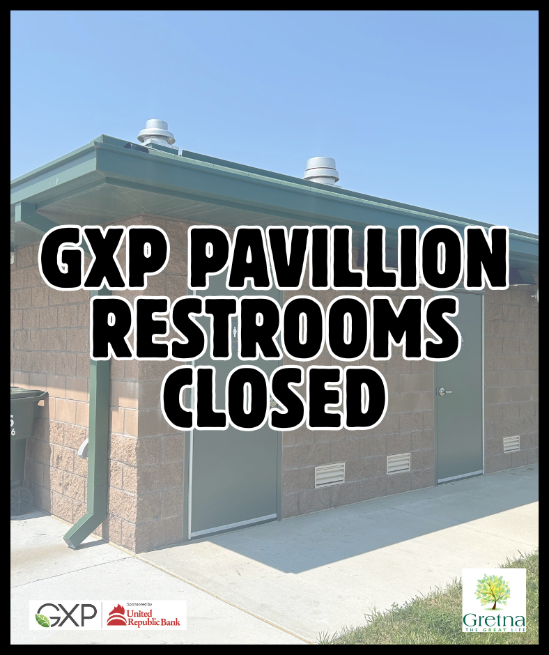 GXP Pavillion Restrooms closed website