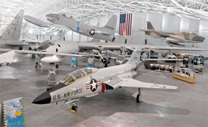 Airplanes and Jets in Museum